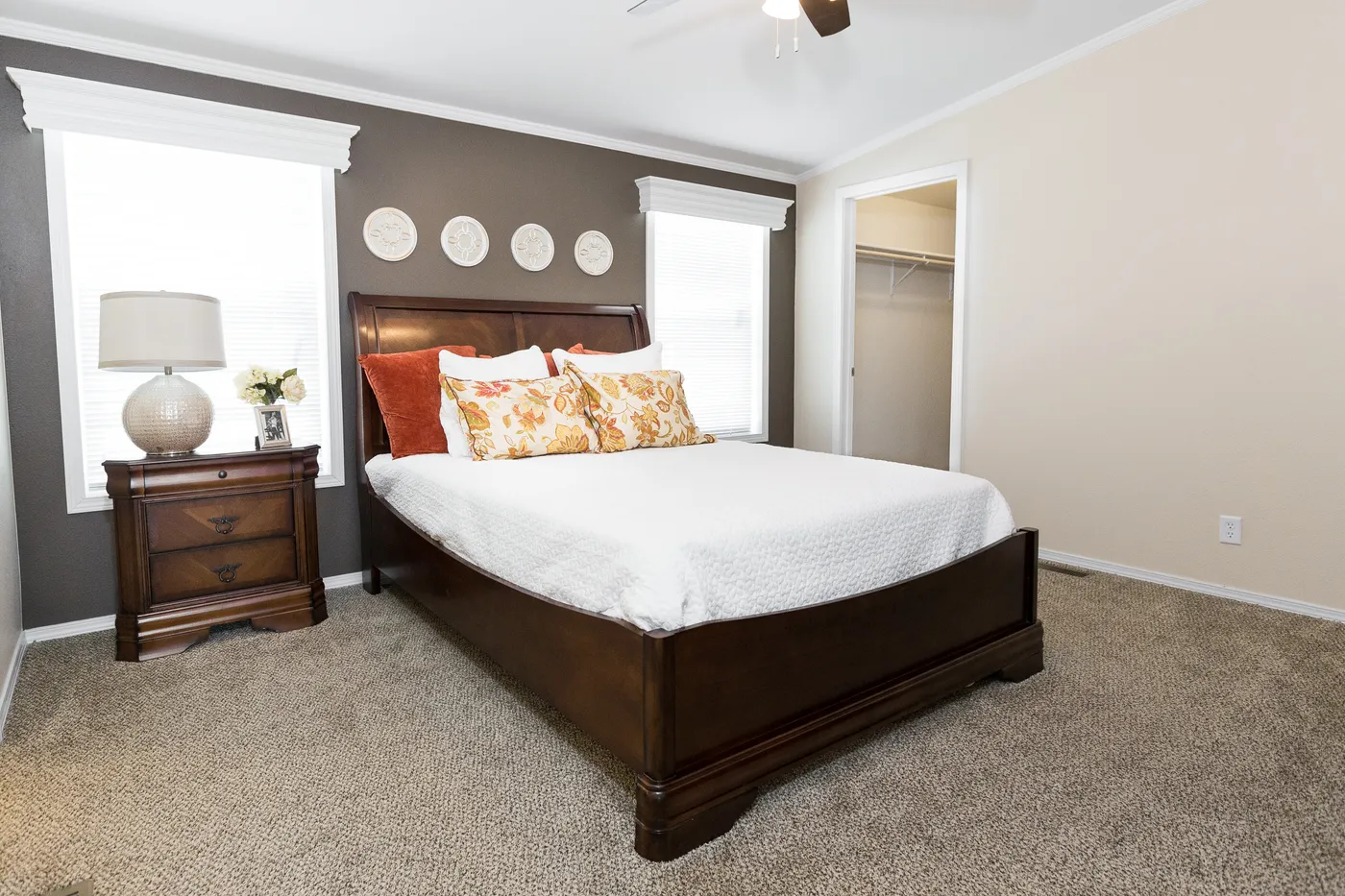 The K2750A Primary Bathroom. This Manufactured Mobile Home features 3 bedrooms and 2 baths.