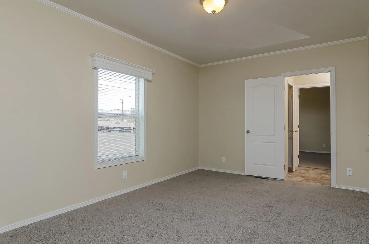 The K3076A Bedroom. This Manufactured Mobile Home features 4 bedrooms and 2 baths.