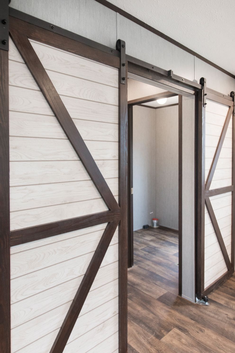 The THE SEASIDE Primary Bathroom. This Manufactured Mobile Home features 3 bedrooms and 2 baths.