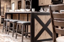The BOUJEE Kitchen. This Manufactured Mobile Home features 3 bedrooms and 2 baths.
