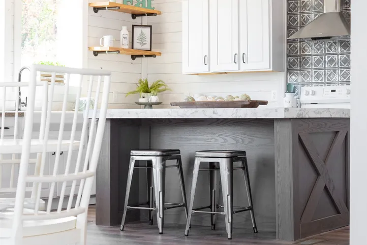 The 3434 CAROLINA "SOUTHERN BELLE" Kitchen. This Modular Home features 3 bedrooms and 2 baths.