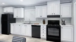 The 101  ADVANTAGE PLUS 7616 Kitchen. This Manufactured Mobile Home features 3 bedrooms and 2 baths.