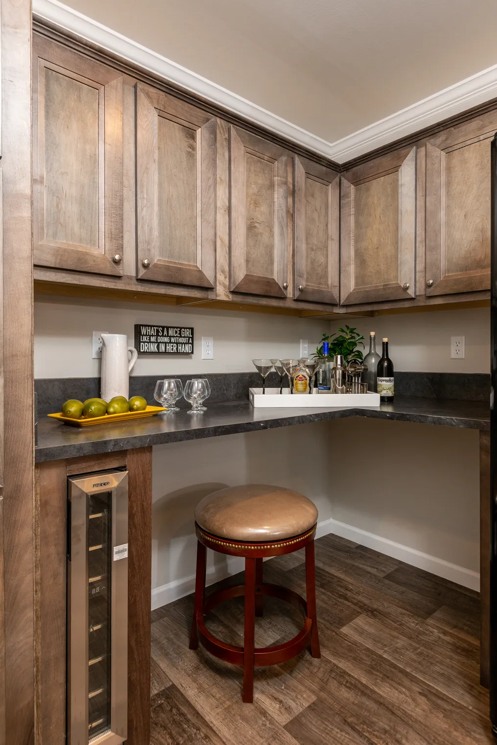 The THE FREEDOM SOHO Kitchen. This Manufactured Mobile Home features 3 bedrooms and 2 baths.