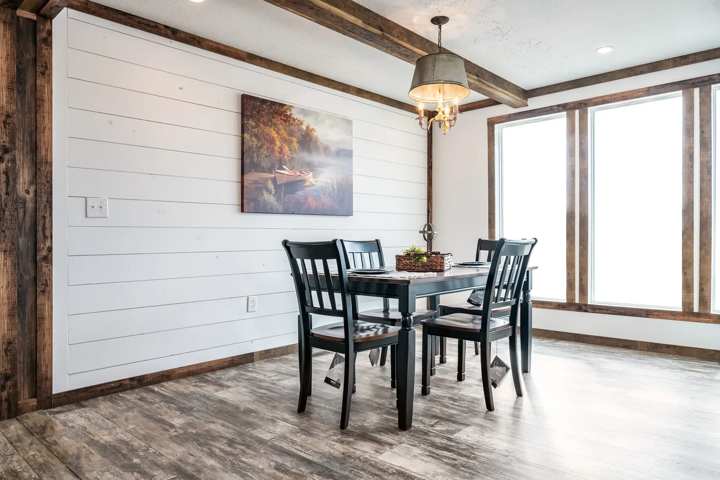 The THE AVALYN Dining Area. This Manufactured Mobile Home features 3 bedrooms and 2 baths.