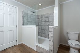 The REMINGTON Master Bathroom. This Manufactured Mobile Home features 3 bedrooms and 2 baths.