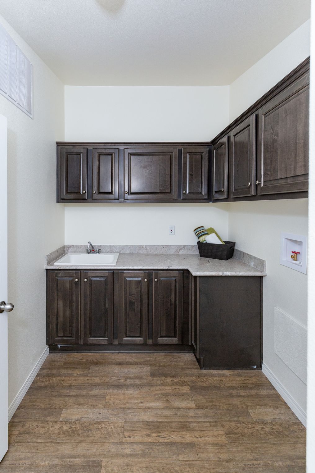 The CK661F Utility Room. This Manufactured Mobile Home features 3 bedrooms and 2 baths.