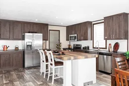 The THE RIVERWAY Kitchen. This Manufactured Mobile Home features 4 bedrooms and 2 baths.