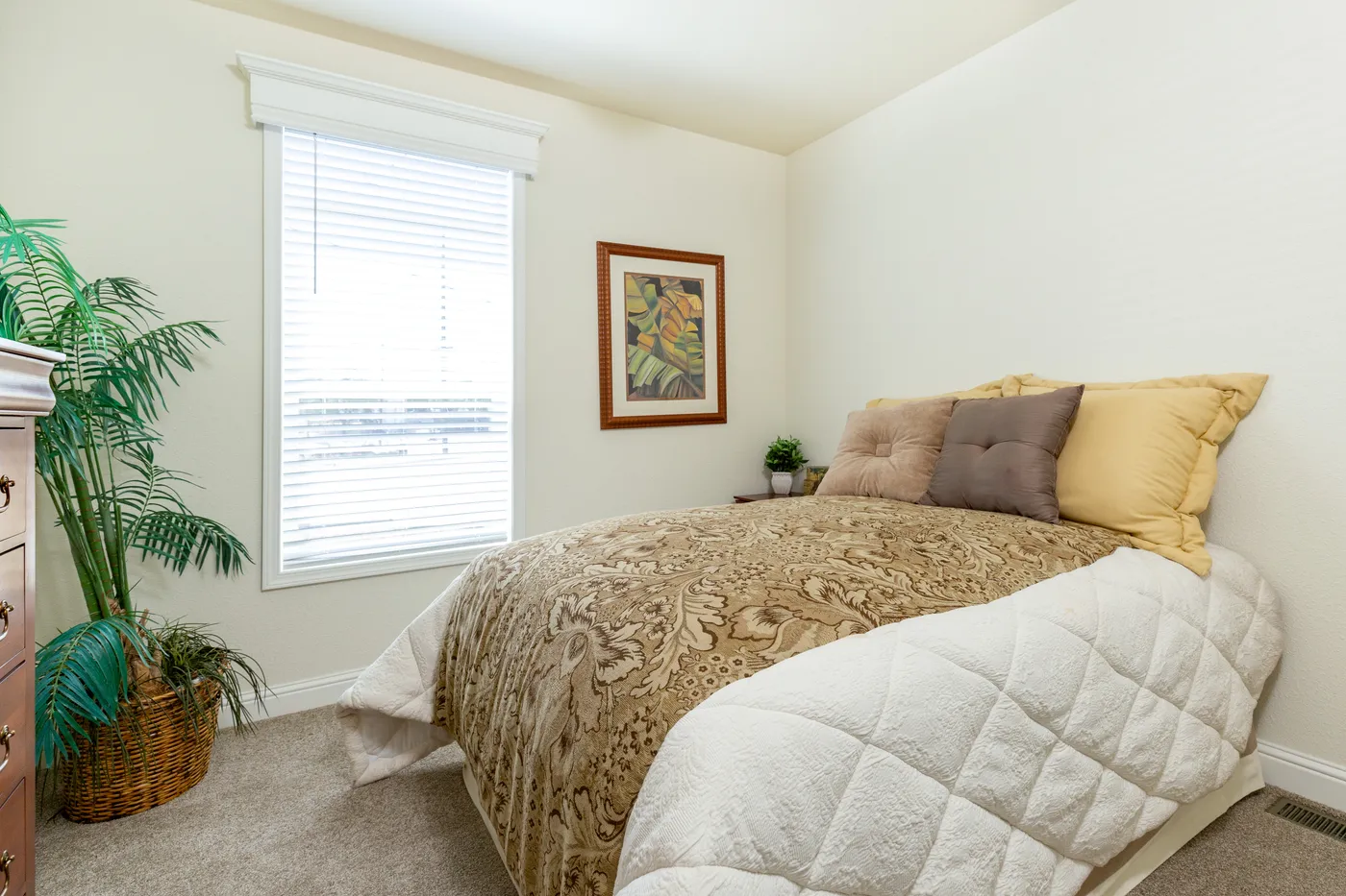 The CORONADO 2458C Guest Bedroom. This Manufactured Mobile Home features 3 bedrooms and 2 baths.