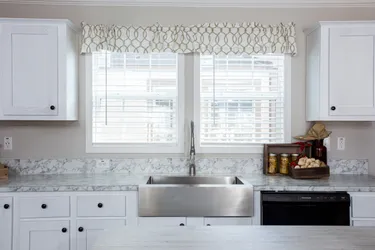 The THE FREEDOM BREEZE Kitchen. This Manufactured Mobile Home features 3 bedrooms and 2 baths.