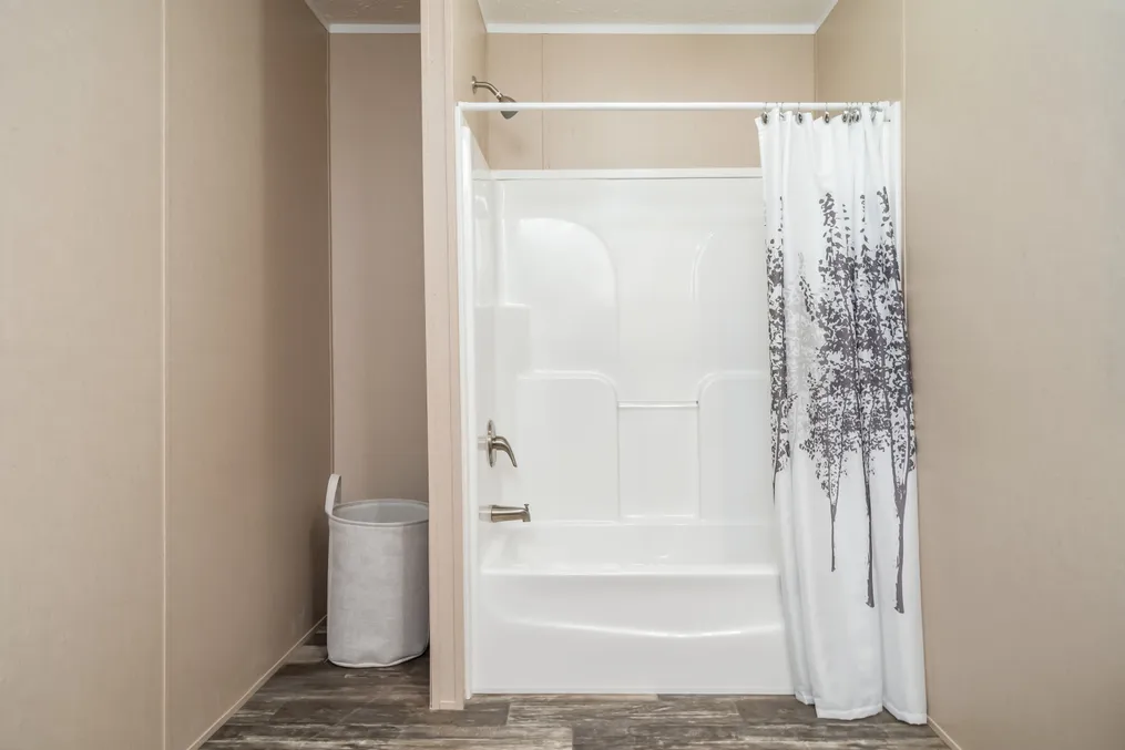 The ULTRA PRO 56B Guest Bathroom. This Manufactured Mobile Home features 3 bedrooms and 2 baths.