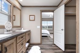 The EMMELINE Master Bathroom. This Manufactured Mobile Home features 4 bedrooms and 2 baths.