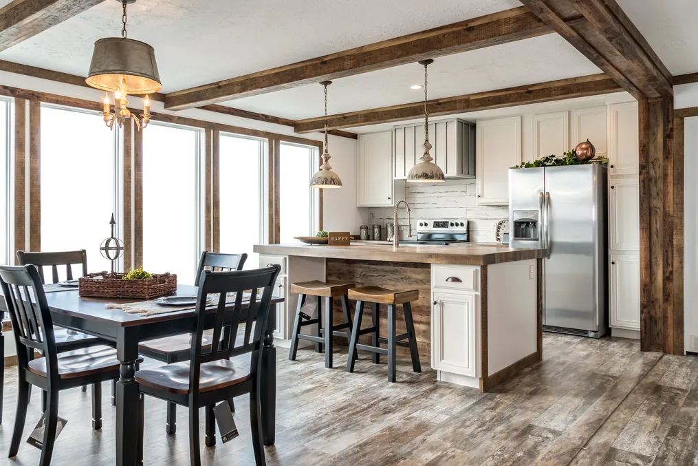 The THE AVALYN Kitchen. This Manufactured Mobile Home features 3 bedrooms and 2 baths.
