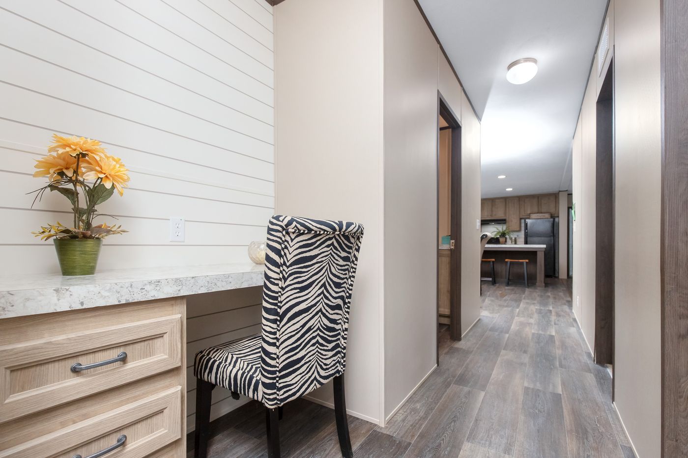 The PT 78 Study Nook. This Manufactured Mobile Home features 3 bedrooms and 2 baths.