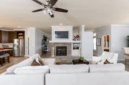 The GE662K Living Room. This Manufactured Mobile Home features 4 bedrooms and 2 baths.