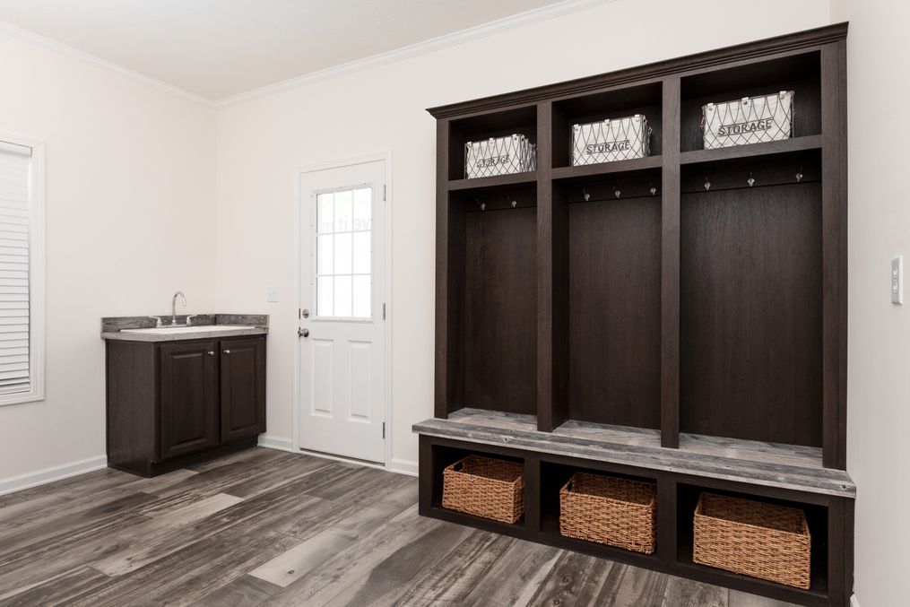 The 1444 CAROLINA Utility Room. This Manufactured Mobile Home features 4 bedrooms and 2 baths.