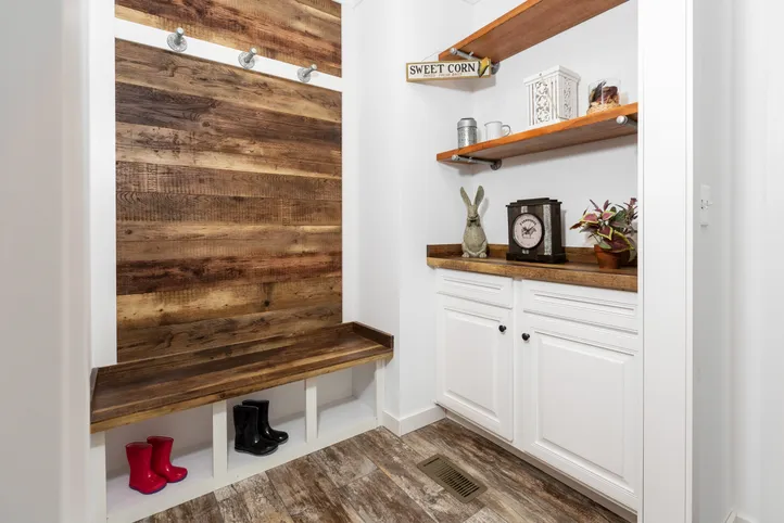 The THE LULABELLE Utility Room. This Manufactured Mobile Home features 4 bedrooms and 3 baths.
