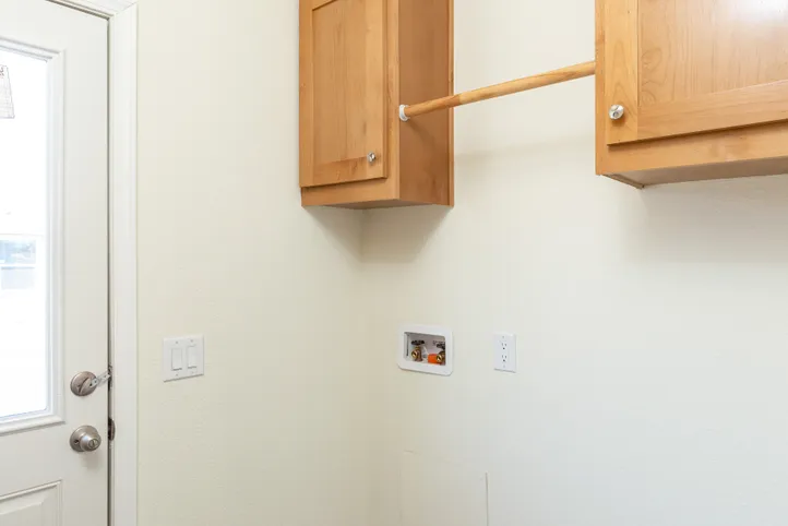The FAIRPOINT 20523B Utility Room. This Manufactured Mobile Home features 3 bedrooms and 2 baths.