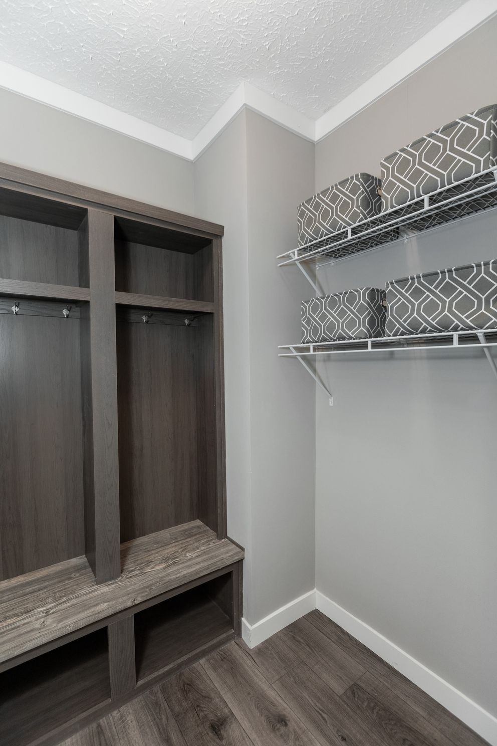 The 1440 CAROLINA 4BR BELLE Utility Room. This Manufactured Mobile Home features 4 bedrooms and 2 baths.