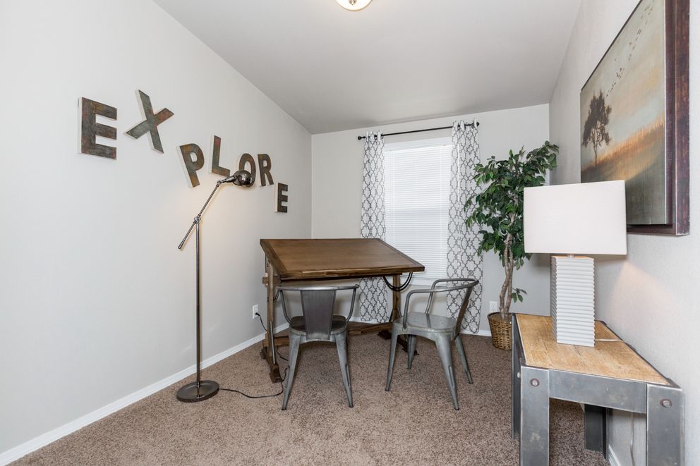 The K2744A Guest Bedroom. This Manufactured Mobile Home features 3 bedrooms and 2 baths.