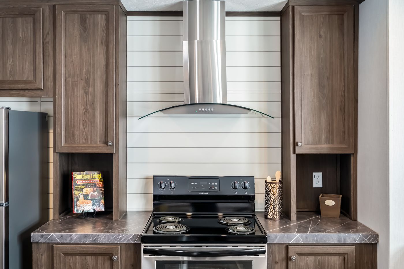 The THE RENEGADE Kitchen. This Manufactured Mobile Home features 3 bedrooms and 2 baths.