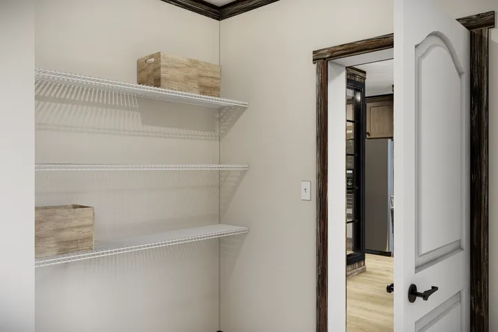 The THE ANDERSON II Storage. This Manufactured Mobile Home features 3 bedrooms and 2 baths.