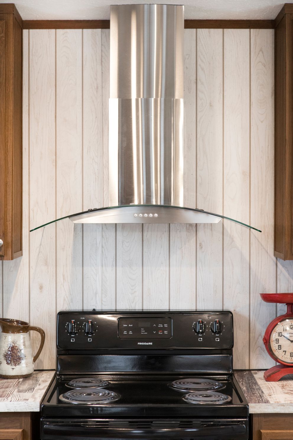 The THE LODGE Kitchen. This Manufactured Mobile Home features 2 bedrooms and 2 baths.