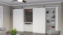 The THE FUSION 32H Den. This Manufactured Mobile Home features 5 bedrooms and 3 baths.