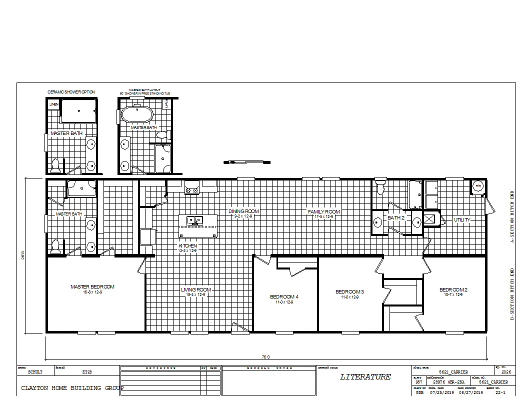 5621 "THE RICHMOND" 7628floorplan image