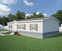 The FAIRPOINT 24463A Exterior. This Manufactured Mobile Home features 3 bedrooms and 2 baths.