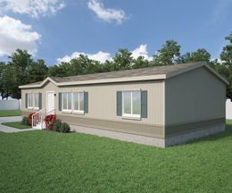 The FAIRPOINT 24523C Optional Cottage Exterior. This Manufactured Mobile Home features 3 bedrooms and 2 baths.