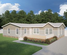 The HALLMARK PLUS Exterior. This Manufactured Mobile Home features 3 bedrooms and 3 baths.