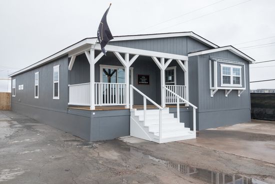 The THE LITTLEFIELD Exterior. This Manufactured Mobile Home features 3 bedrooms and 2 baths.