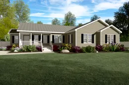 The THE MCGARRITY Exterior. This Manufactured Mobile Home features 4 bedrooms and 4 baths.