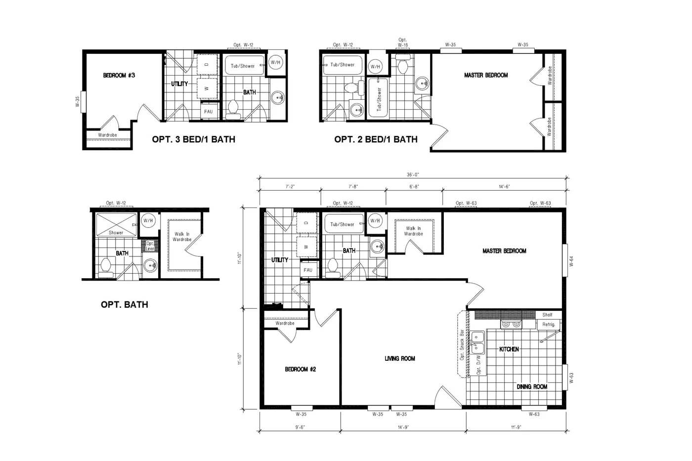 DRM361A 2436'            DREAM 0995floorplan image