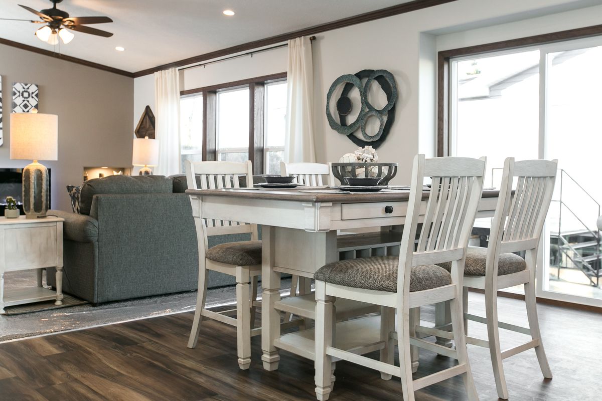 The INDEPENDENCE 29 Kitchen. This Manufactured Mobile Home features 4 bedrooms and 2 baths.