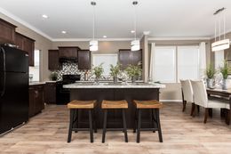 The K3068C Kitchen. This Manufactured Mobile Home features 3 bedrooms and 2 baths.