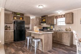 The THE EAGLE 52 Kitchen. This Manufactured Mobile Home features 3 bedrooms and 2 baths.