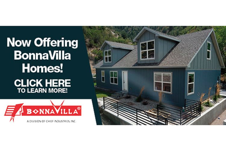 Now offering homes from BONNAVILLA HOMES