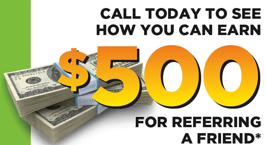 $500.00 Referral Fee