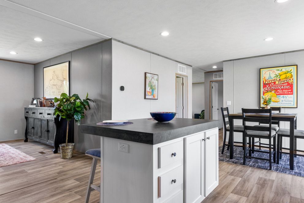 The HAVEN Exterior. This Manufactured Mobile Home features 3 bedrooms and 2 baths.