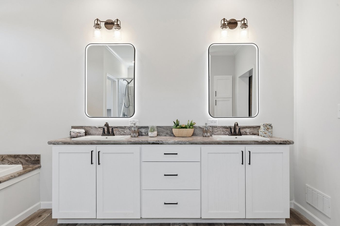 The SUPER 68 ELITE Exterior. This Manufactured Mobile Home features 3 bedrooms and 2 baths.
