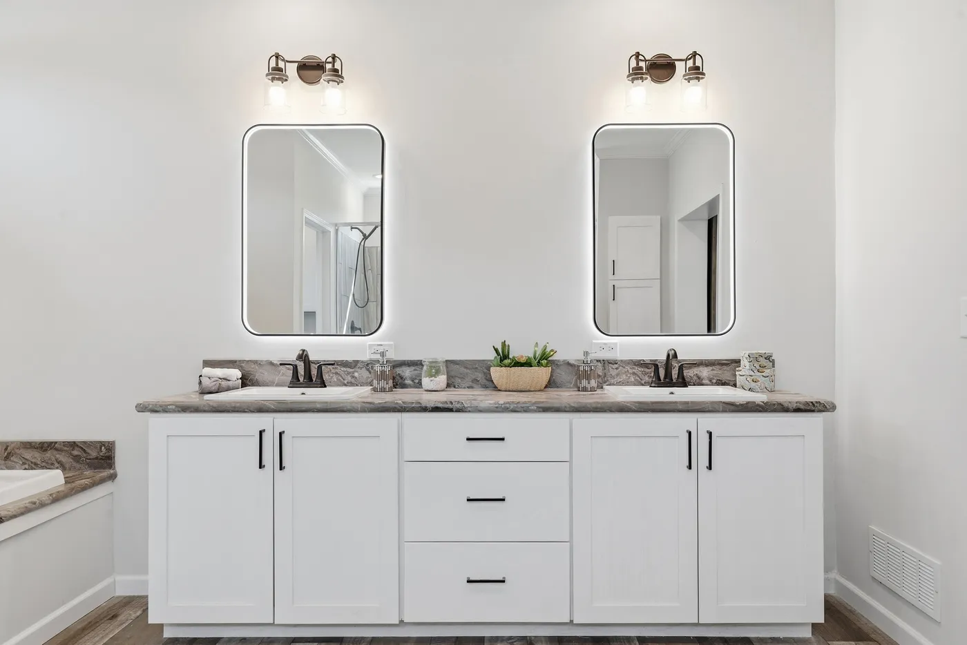 The SUPER 68 ELITE Exterior. This Manufactured Mobile Home features 3 bedrooms and 2 baths.