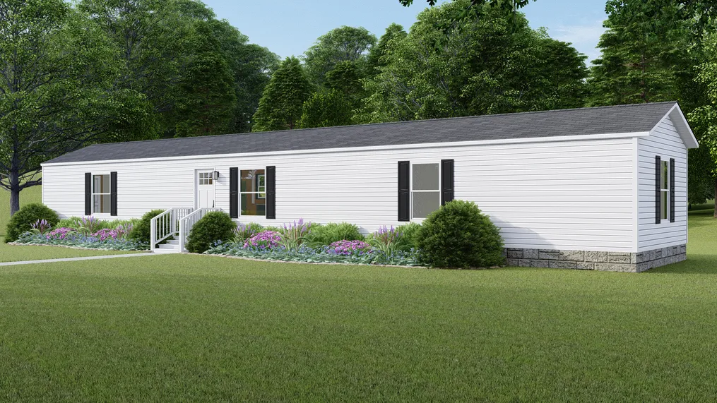 The SYDNEY 8016-1076 Exterior. This Manufactured Mobile Home features 3 bedrooms and 2 baths.