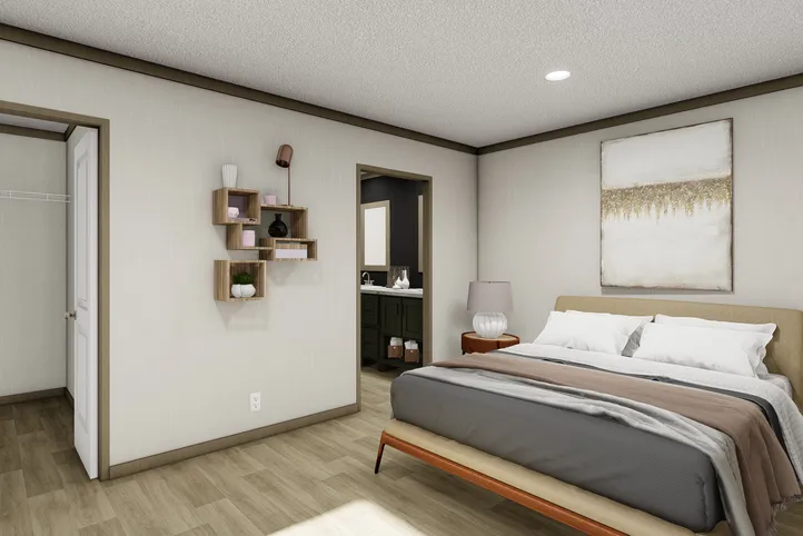 The SYDNEY Exterior. This Manufactured Mobile Home features 3 bedrooms and 2 baths.