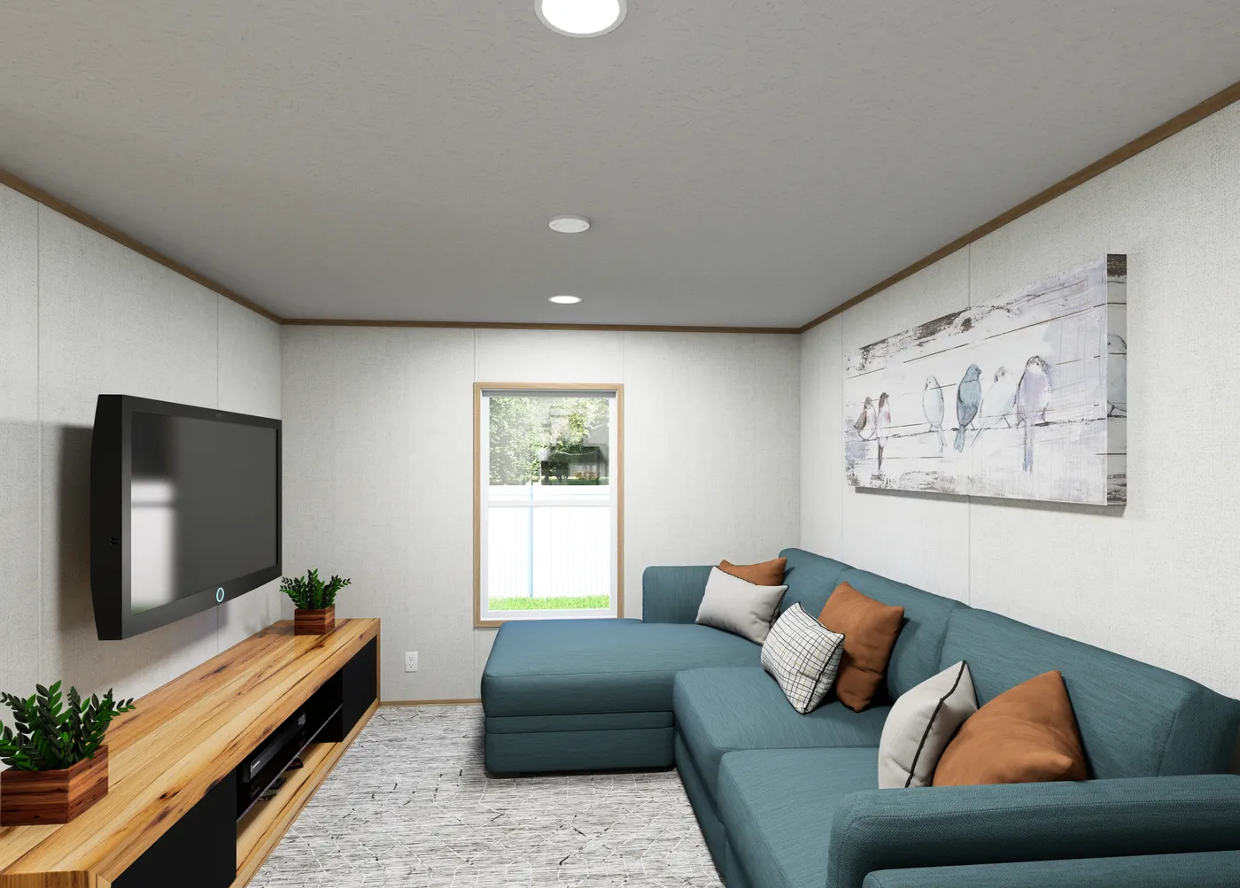 The ASPIRE  28X56 Exterior. This Manufactured Mobile Home features 3 bedrooms and 2 baths.