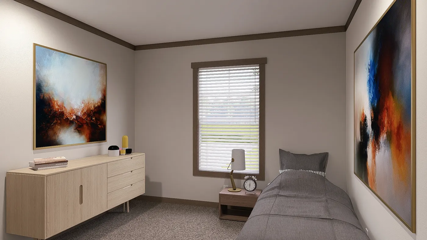 The ISABELLA Exterior. This Manufactured Mobile Home features 3 bedrooms and 2 baths.