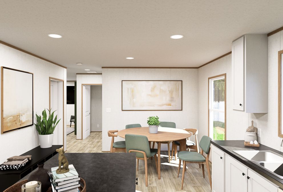 The HAVEN Exterior. This Manufactured Mobile Home features 3 bedrooms and 2 baths.
