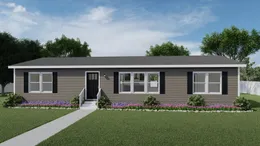 The DISCOVER Exterior with Clay Vinyl. This Manufactured Mobile Home features 3 bedrooms and 2 baths.