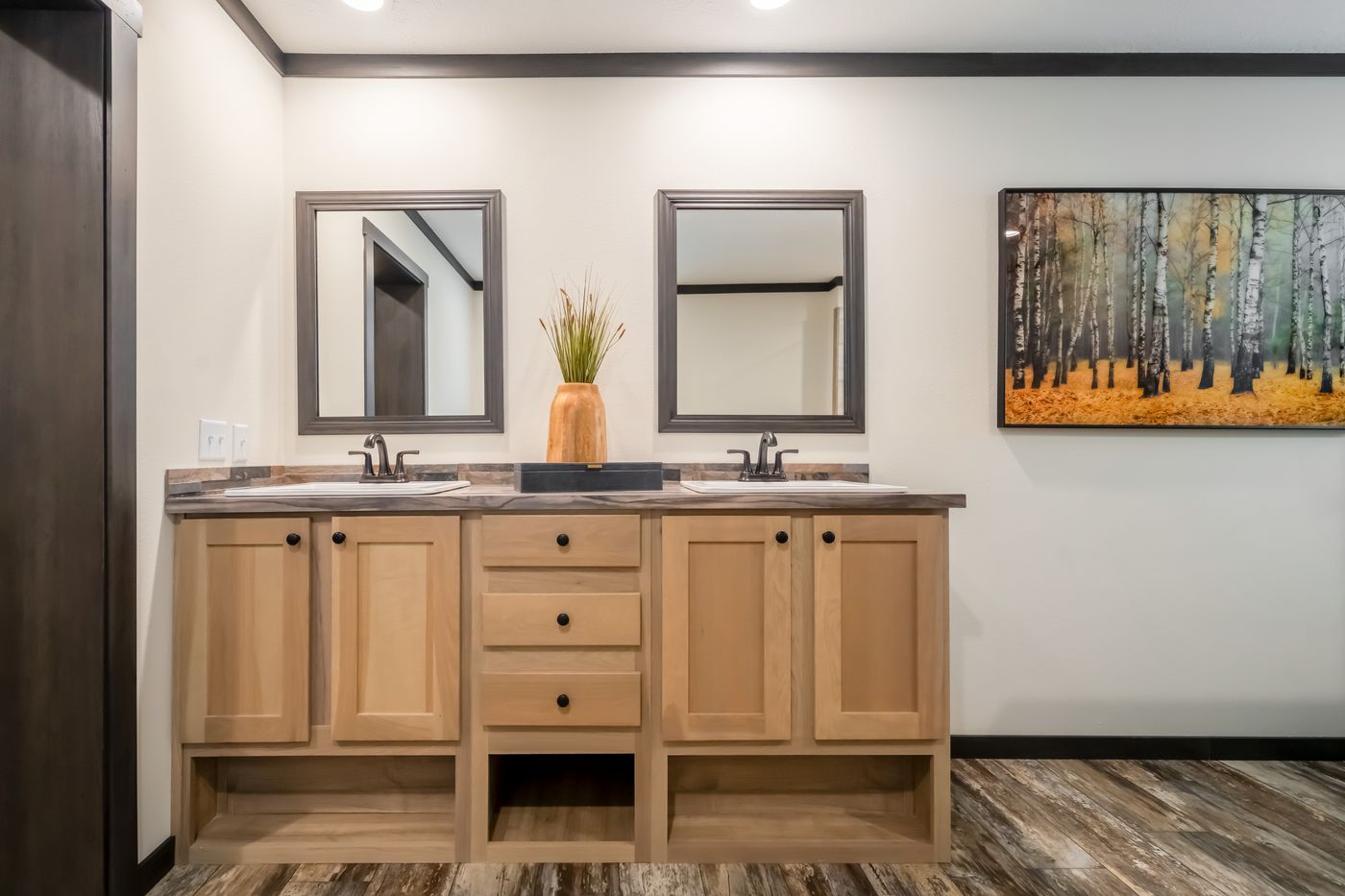 The BOUJEE LUX Exterior. This Manufactured Mobile Home features 4 bedrooms and 3 baths.