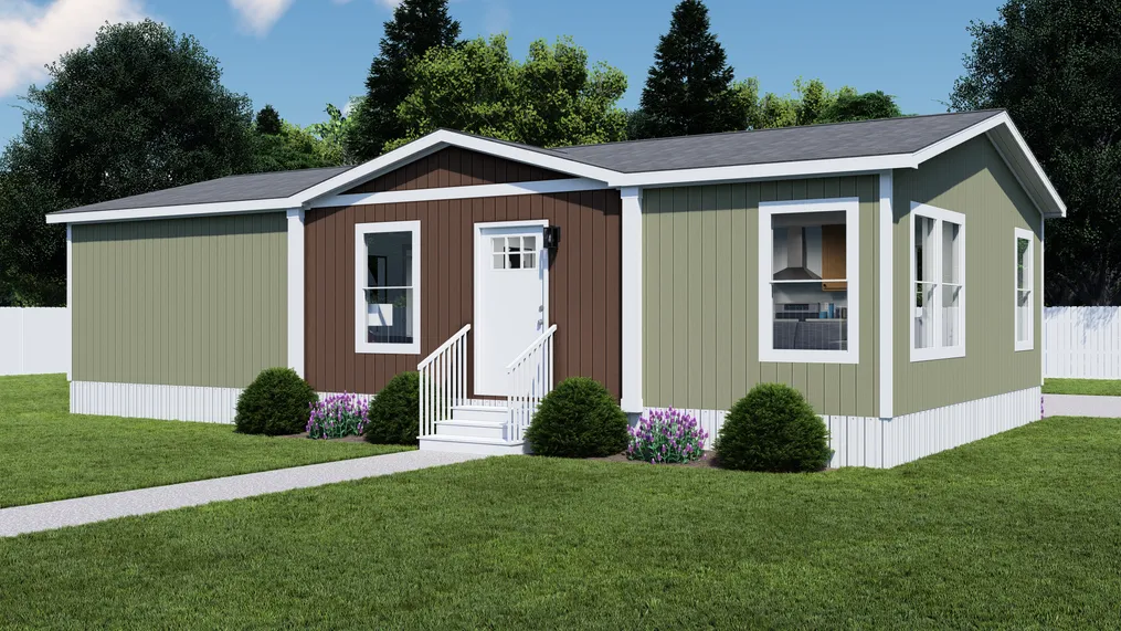 The CMH TEM2444-2A RISING SUN Exterior. This Manufactured Mobile Home features 2 bedrooms and 2 baths.